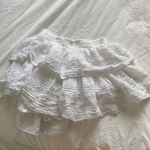 Aerie rock n ruffle skirt Loveshackfancy dupe size s